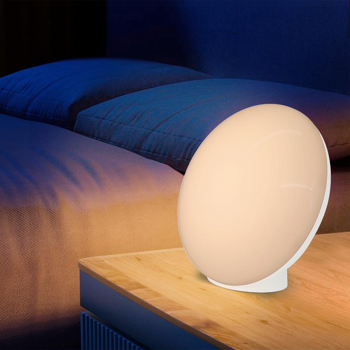 Led Díszlámpa Crash - fehér, Konventionell, műanyag (10,6cm) - Luca Bessoni