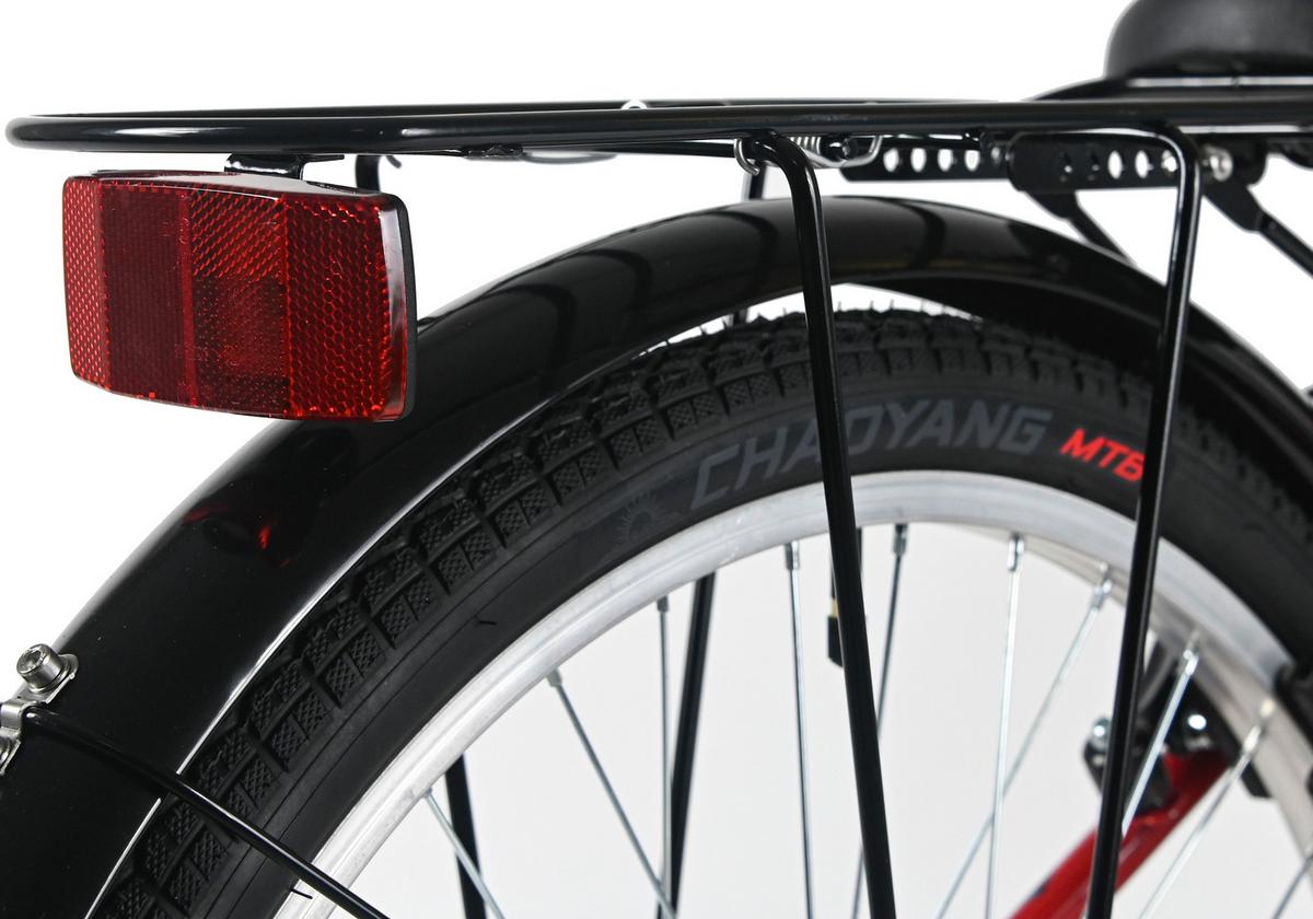 Kinderfahrrad Dacapo Bobby Rot 24 Zoll, Rh 32 Cm - Rot, Basics, Metall (25/140/60cm)