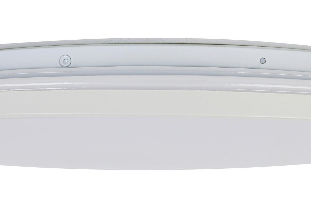 Led-deckenleuchte, 4000k Cesur - Weiß, Basics, Kunststoff/Metall (39,2/4,2cm) - Luca Bessoni