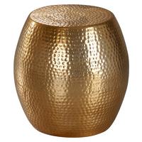 Odkládací stolek - orientálny Pedro zlatý - barvy zlata, Lifestyle, kov (42/42/42cm) - MID.YOU