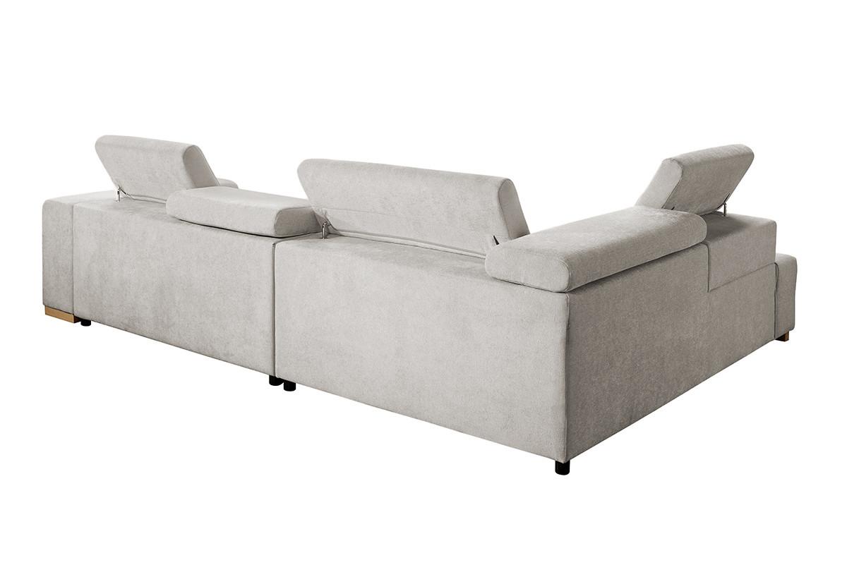 Ecksofa Elias Neu Beige S: 201x307 cm - Beige/Naturfarben, Design, Textil (201/307cm) - Livetastic