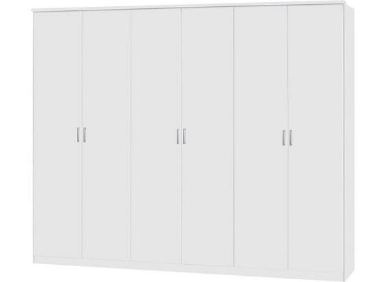 Kleiderschrank Lemgo 271cm - Weiß, KONVENTIONELL, Holz (271/212/54cm) Kleiderschrank Lemgo 271cm - Weiß, KONVENTIONELL, Holz (271/212/54cm)