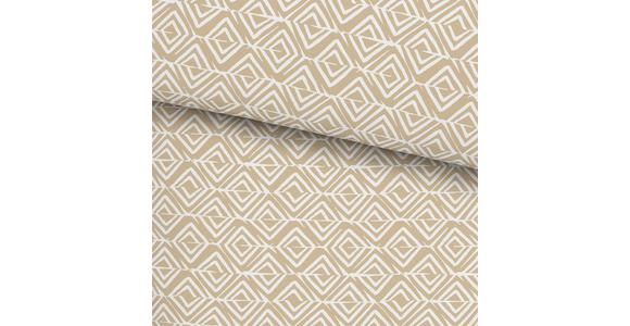 Baumwolle-Bettwäsche 140x200 cm Chrisi Beige - Beige, MODERN, Textil - Luca Bessoni