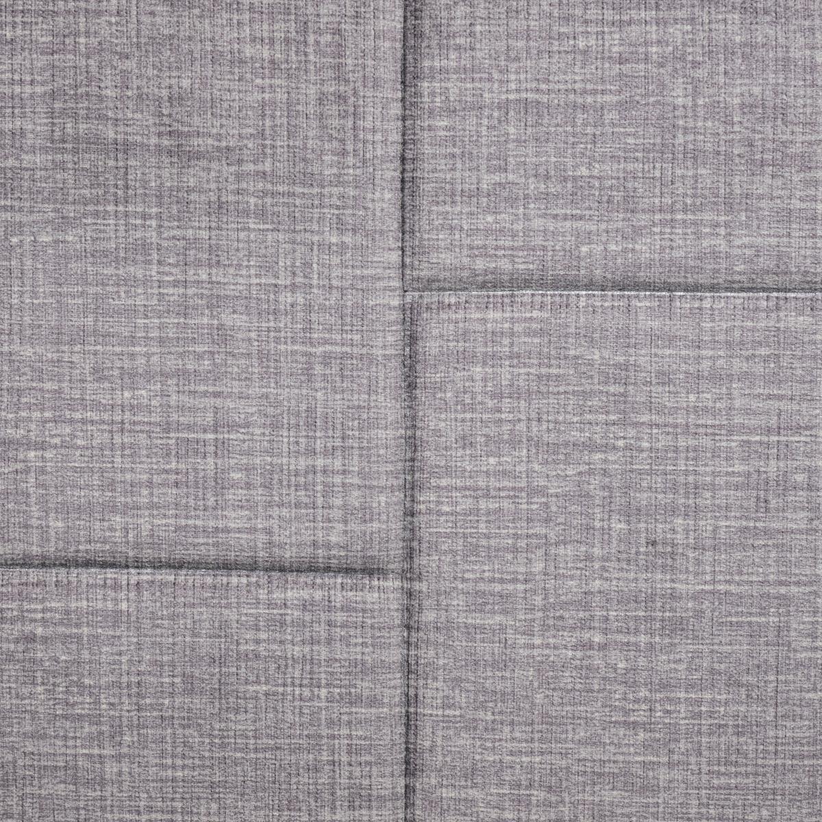 Sitzbank Tilos mit Lehne Samt dunkelgrau, B: 140 cm - Dunkelgrau/Schwarz, KONVENTIONELL, Textil/Metall (140/88/62cm) - MID.YOU