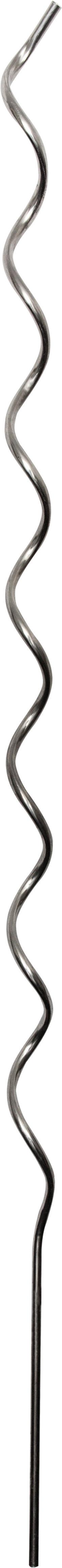 Növényfuttató Spiralstab Verzinkt - alumíniumszínű, Basics, fém (1/180cm)