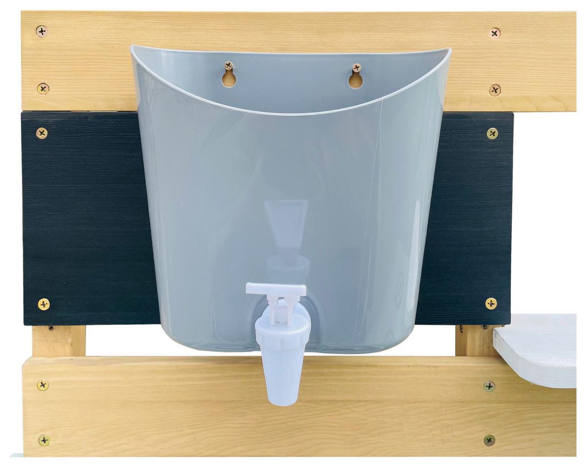 Sand- und Wassertisch A031.038.00 - Braun/Weiß, KONVENTIONELL, Holz (80/88/33cm) - Ambia Garden
