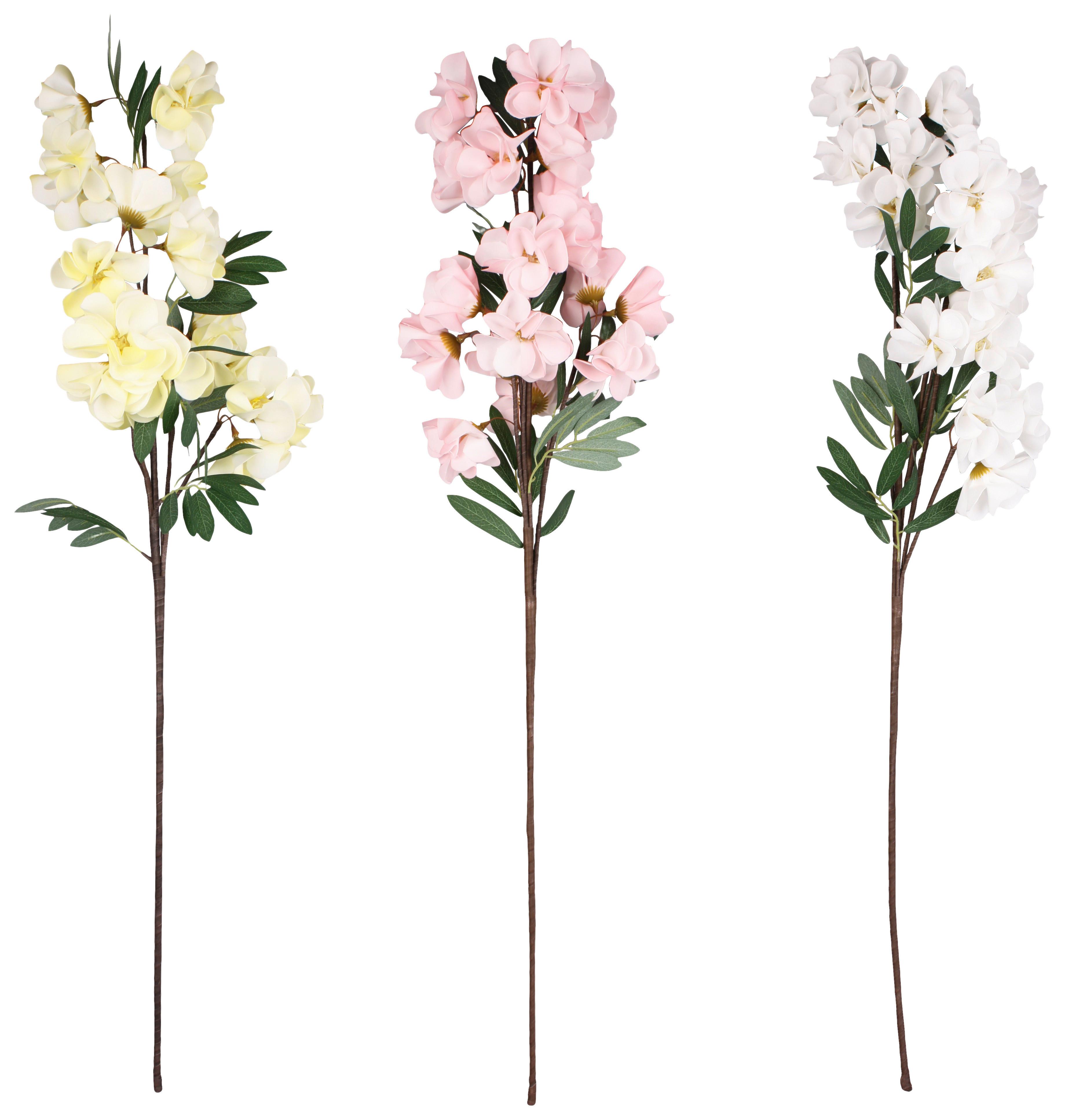 Kunstblume Ilena - Gelb/Braun, KONVENTIONELL, Papier/Kunststoff (102cm) - Luca Bessoni