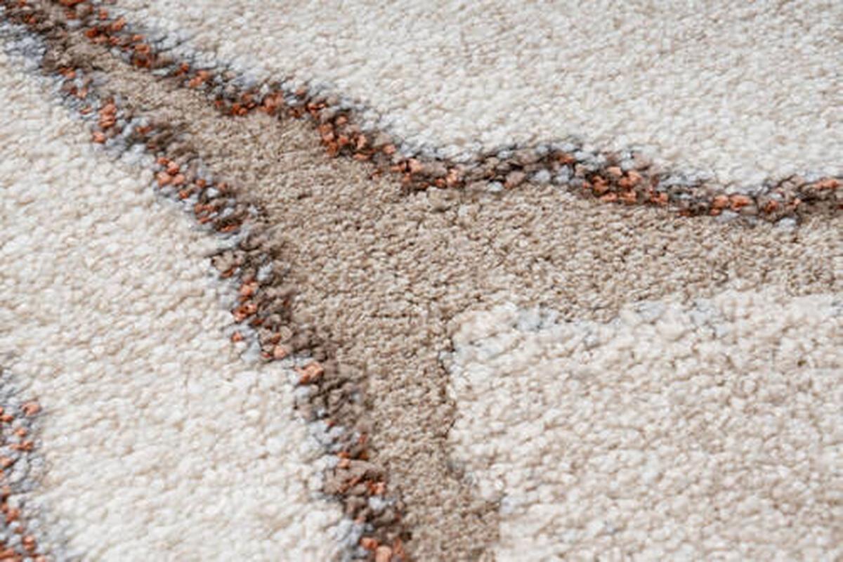 Läufer My Bologna 461 Terra 80 X 300 - Terracotta/Creme, KONVENTIONELL, Kunststoff/Textil (80/300cm) - Obsession