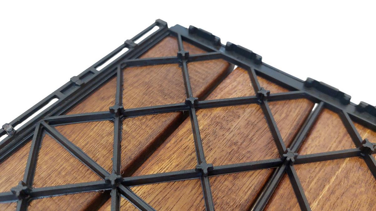 TERRASSENFLIESE PH-ACA-CTMO - Akaziefarben, Basics, Holz (30/30/2,4cm)