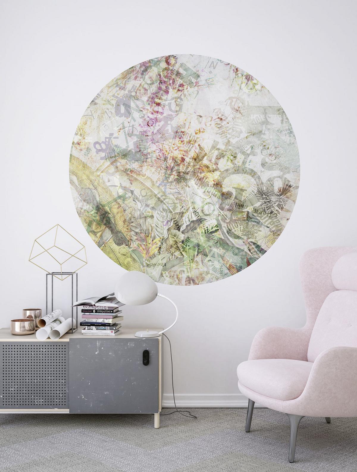 Fototapete D1-080 Round Stories - Multicolor, Trend (125cm)
