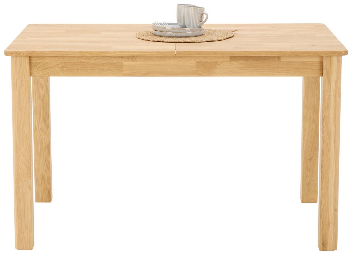 Ausziehtisch Gerd 125 Az Wildeiche, Auf 165 Cm Auszieb. - Eichefarben, MODERN, Holz (125-165/76/80cm)