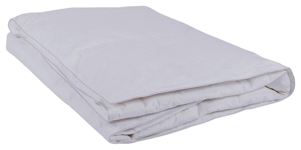 Přikrývka Donna, 135-140/200cm, bílá - bílá, textil (135/140/200cm) - Modern Living