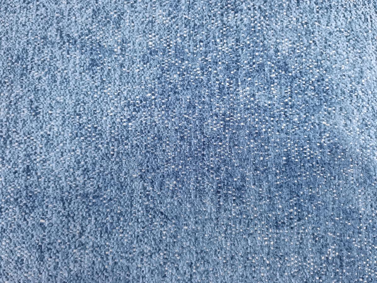 Esszimmerstuhl Cory Blau/Braun Gepolstert - Blau/Schwarz, MODERN, Textil/Metall (57/84/48cm) - MID.YOU