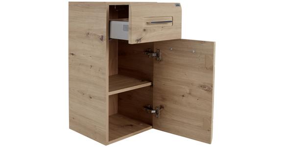 Unterschrank Mit Soft-Close Avensis B: 35 cm, Eiche Dekor - Eichefarben, MODERN, Holzwerkstoff (35/72/33cm) - Luca Bessoni