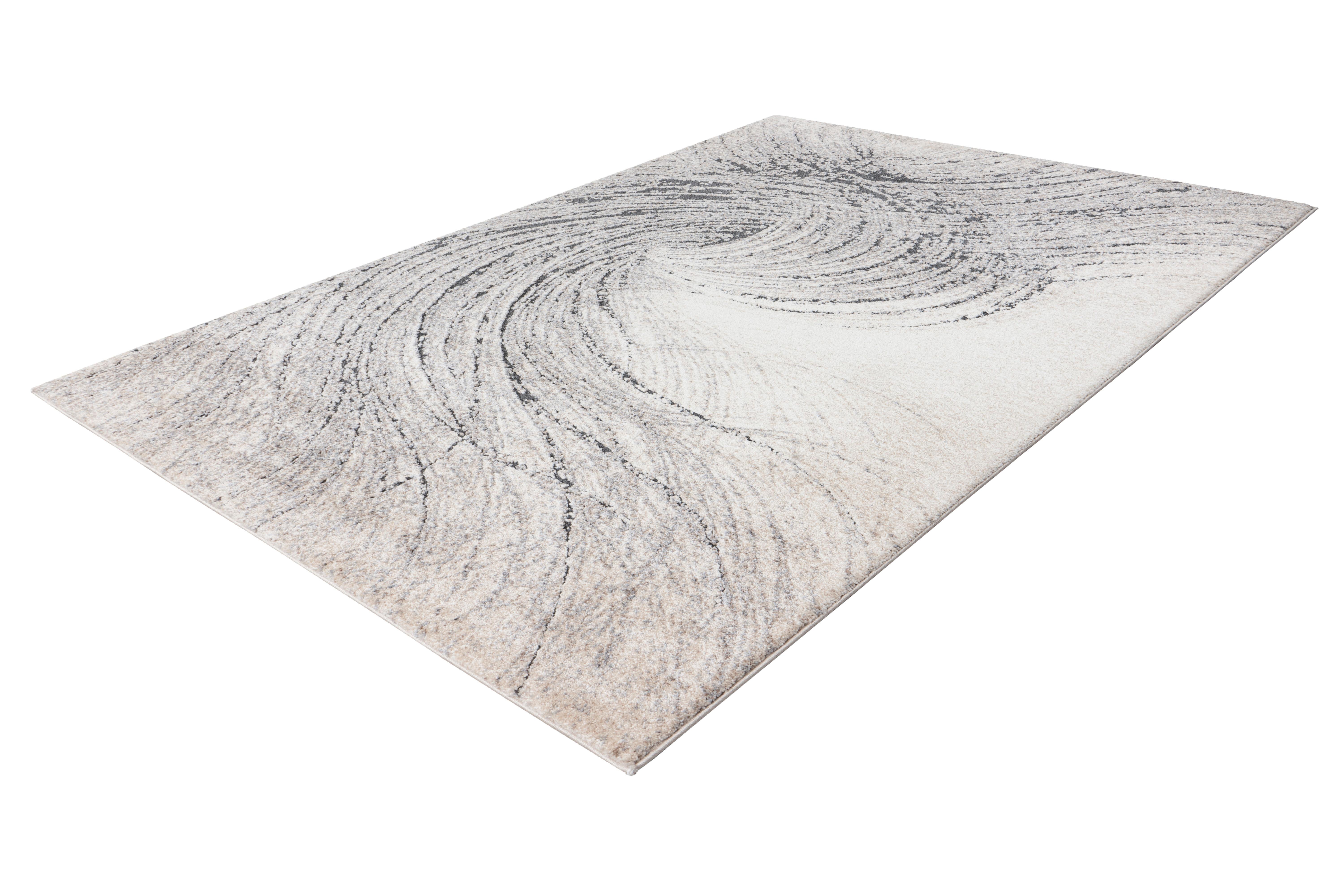 Webteppich My Bologna 462 Grey 160 X 230 - Grau, KONVENTIONELL, Kunststoff/Textil (160/230cm) - Obsession