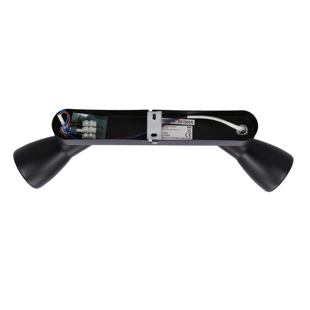 Strahler 92-50717 Picardo - Schwarz, Trend, Metall (36/6/15cm)