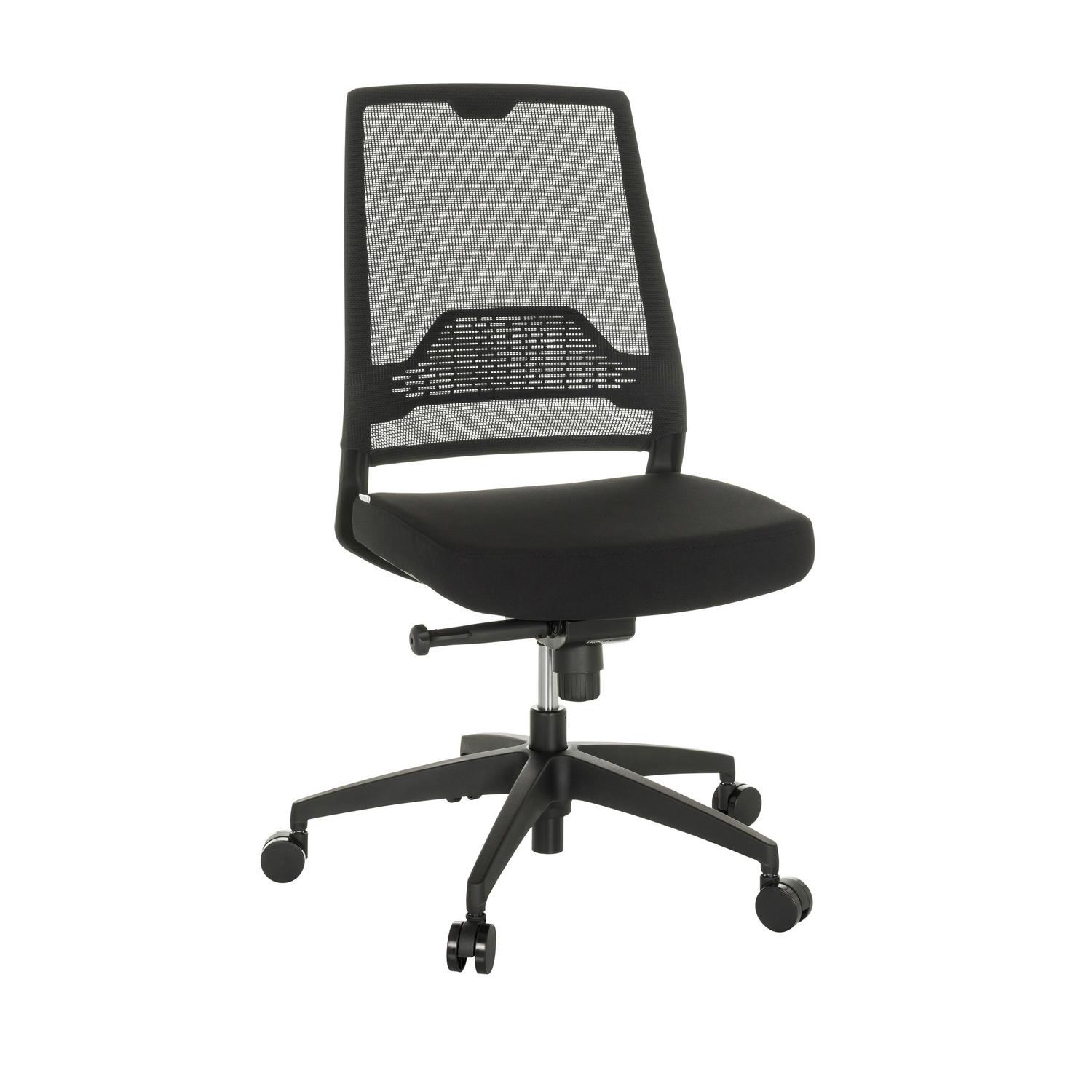 Drehstuhl Porto ECO I Schwarz 49x98-107x60 cm