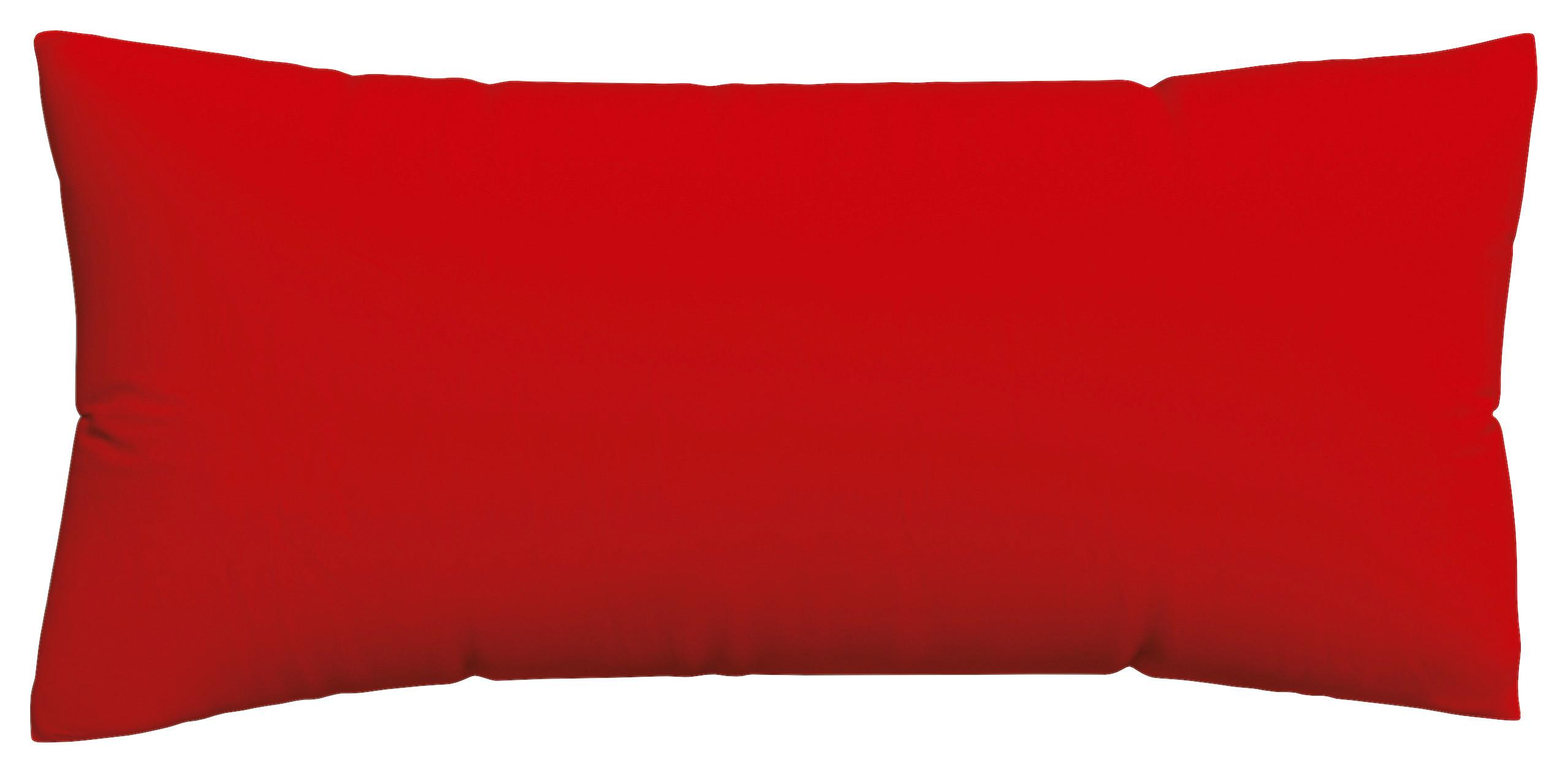 Kissenbezug Knitted 40x80 cm Jersey Dunkelrot