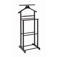 Herrendiener Gent B: 47 Cm Mit Hosenbügel Holz Braun - Braun, Basics, Holz (47/102/36cm)