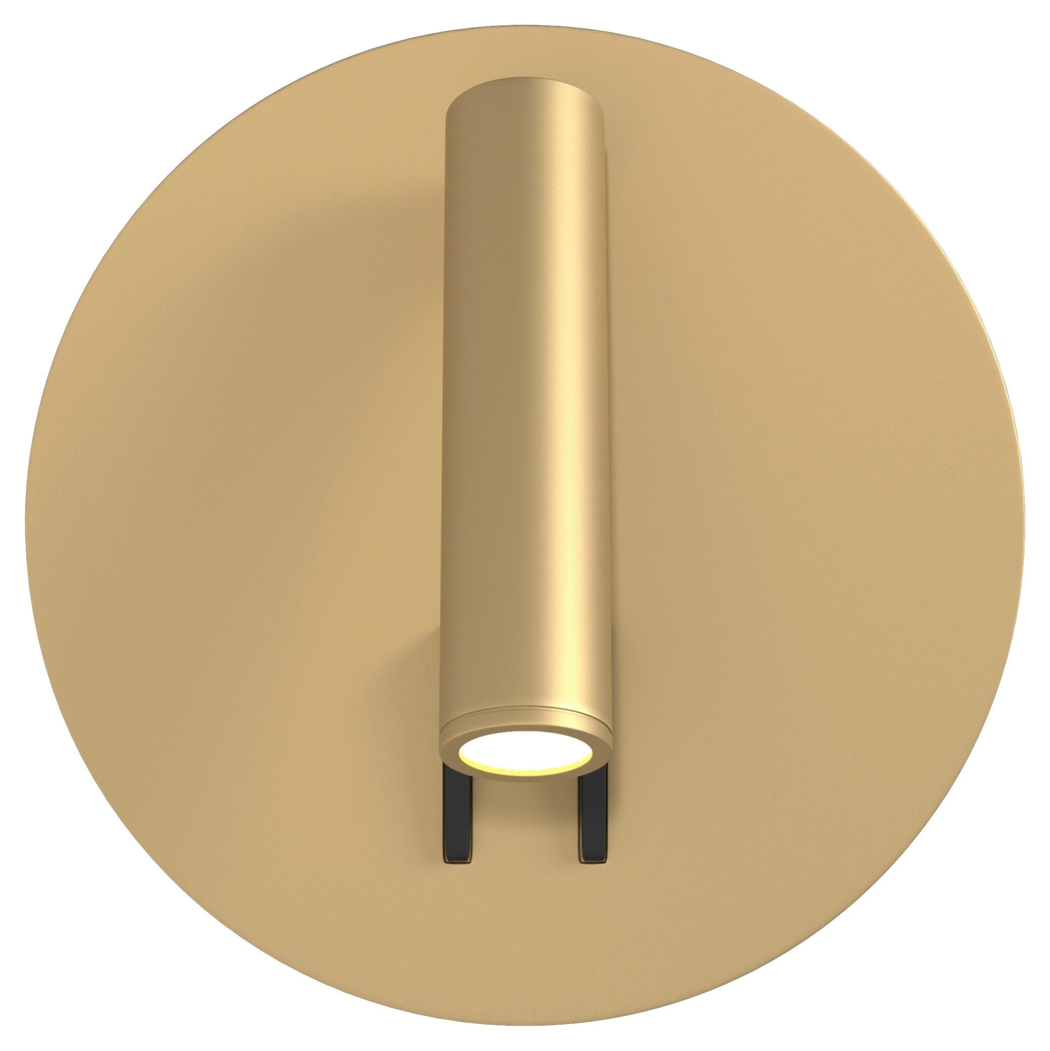 Wandleuchte Ios 176 - Goldfarben, Basics, Metall (6,5/14/14cm) - MAYTONI