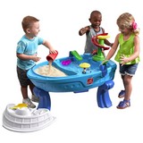 Sand- und Wassertisch Step Fiesta Cruise - Blau/Multicolor, MODERN, Kunststoff (100,3/71,1/67,3cm)