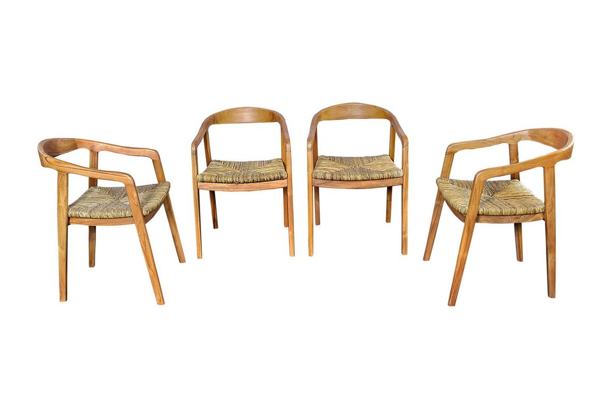ARMLEHNSTUHL Naturfarben B: 55cm - Naturfarben, MODERN, Holz (55/75/58cm) - MID.YOU