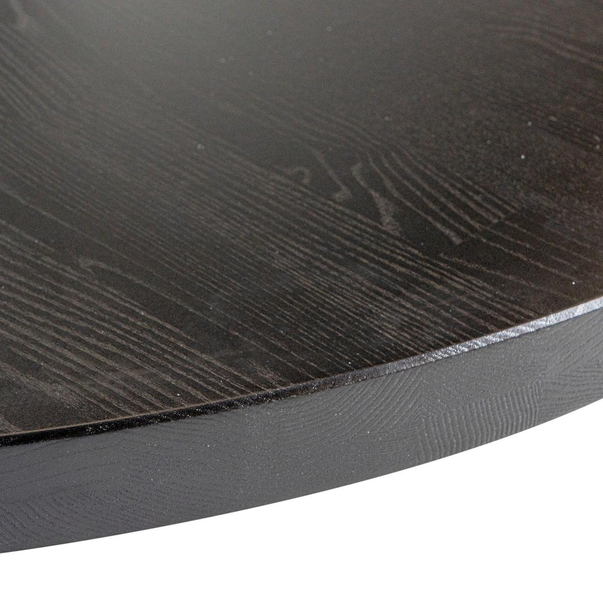 TISCHPLATTE Tablo Lungo Schwarz L: 210cm - Schwarz, MODERN, Holz (210/120/5cm) - Livetastic