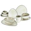 Kombiservice Cloudy Sand 2 Personen Geschirr Set - Sandfarben, Trend, Keramik (34/29,5/36cm) - Creatable