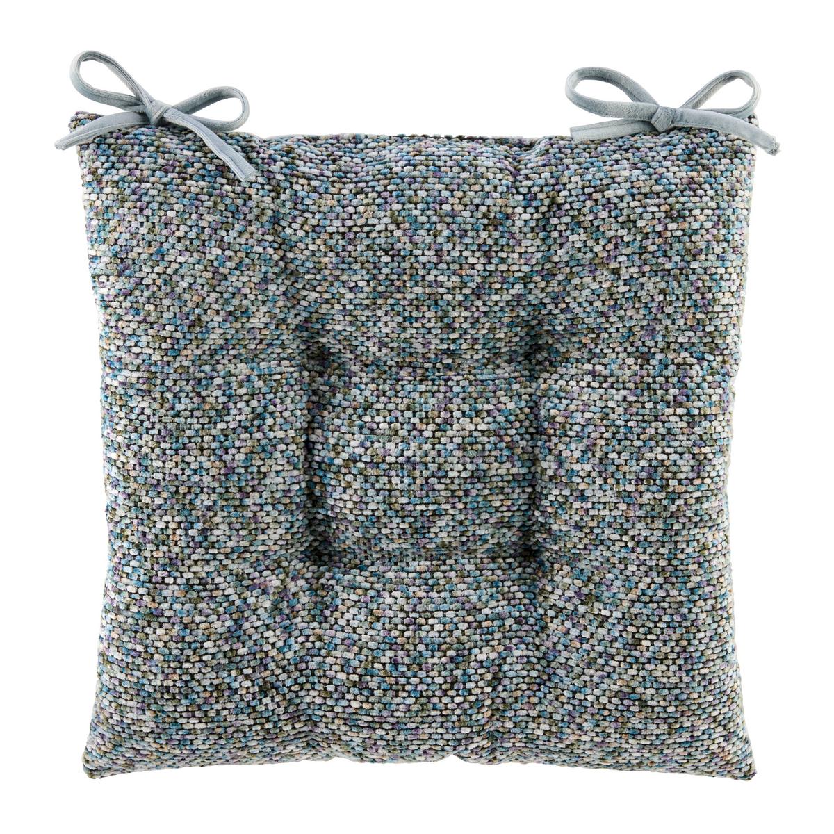 Sitzkissen Alena - Anthrazit, MODERN, Textil (40/40/4cm) - Luca Bessoni