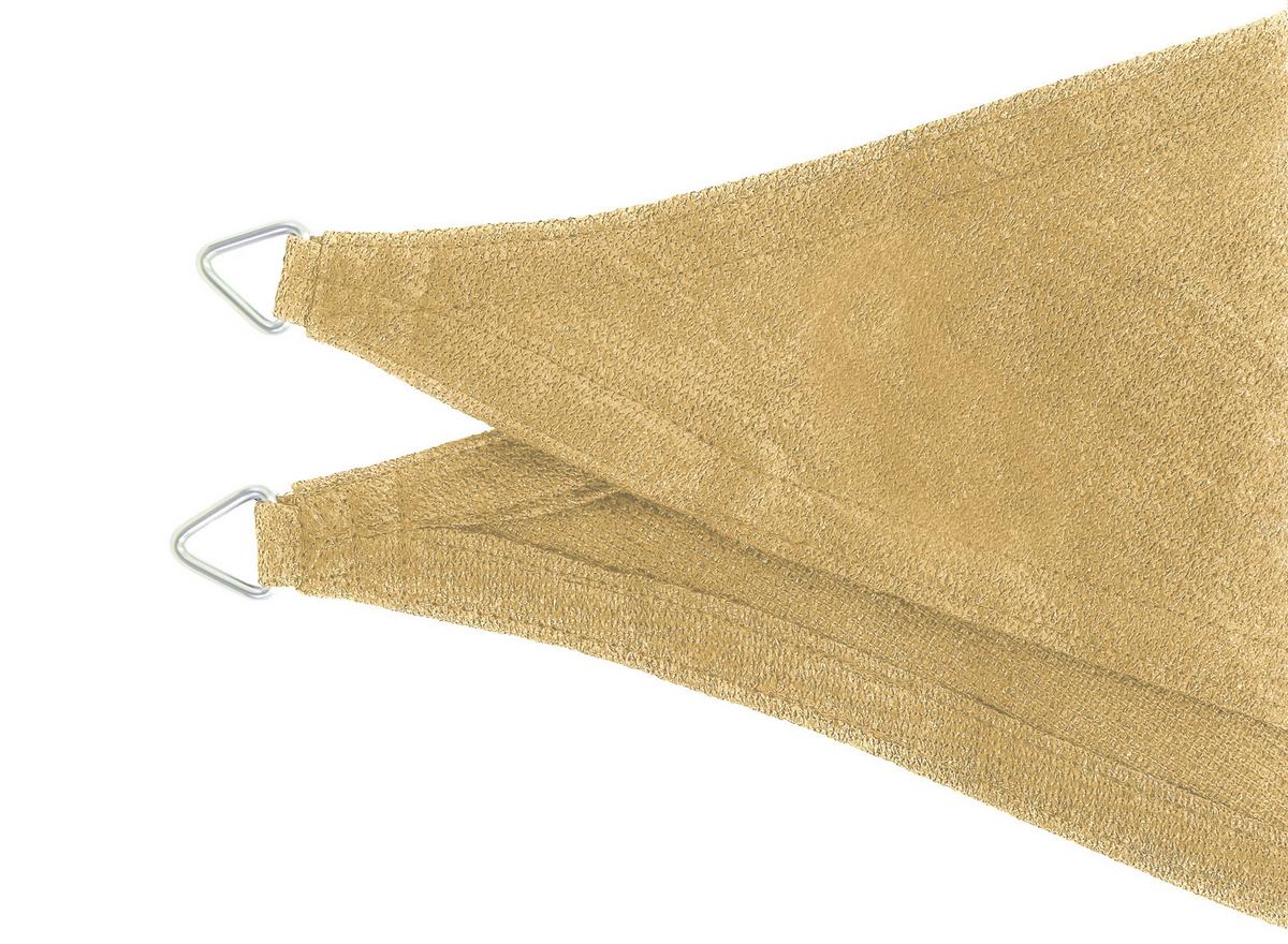 Sonnensegel Dreieck 5 X 5 m - Naturfarben, Basics, Textil (500/0,5/500cm) - Schneider