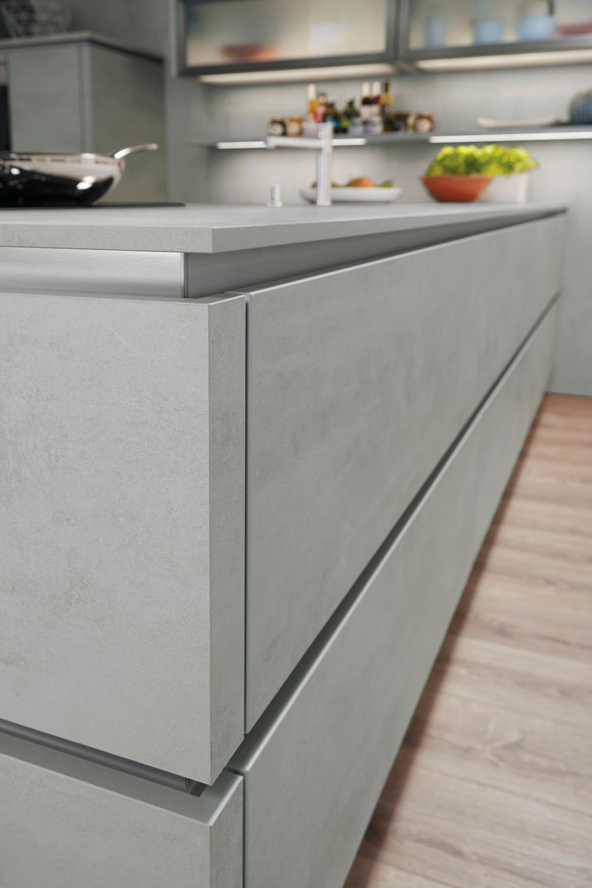 Einbauküche Riga Frei Planbar Modernes Design - MODERN, Holzwerkstoff - Vertico