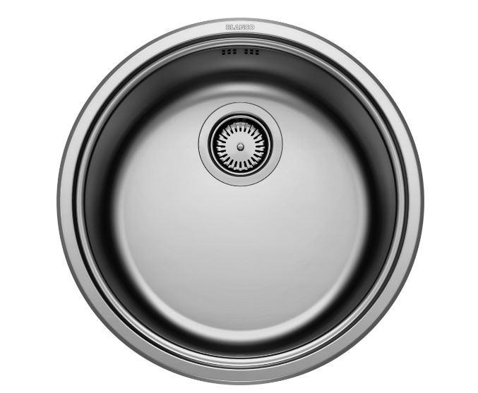 Nerezový drez Blanco RONDOSOL 3 ½" - Basics (46cm) - Blanco