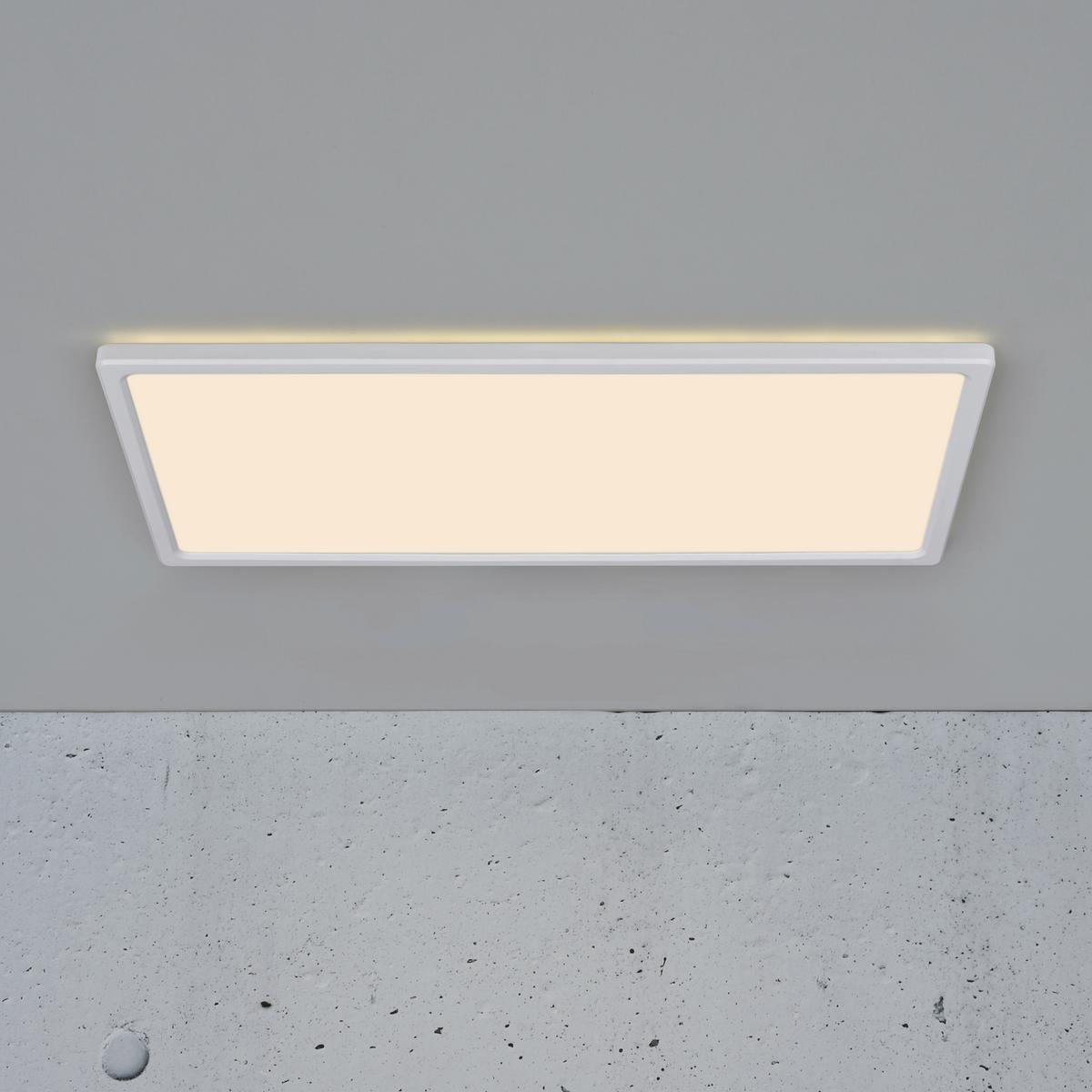 Deckenleuchte Harlow Weiß L: 59,5 cm - Weiß, Design, Kunststoff (59,5/24,4/2,3cm) - Nordlux