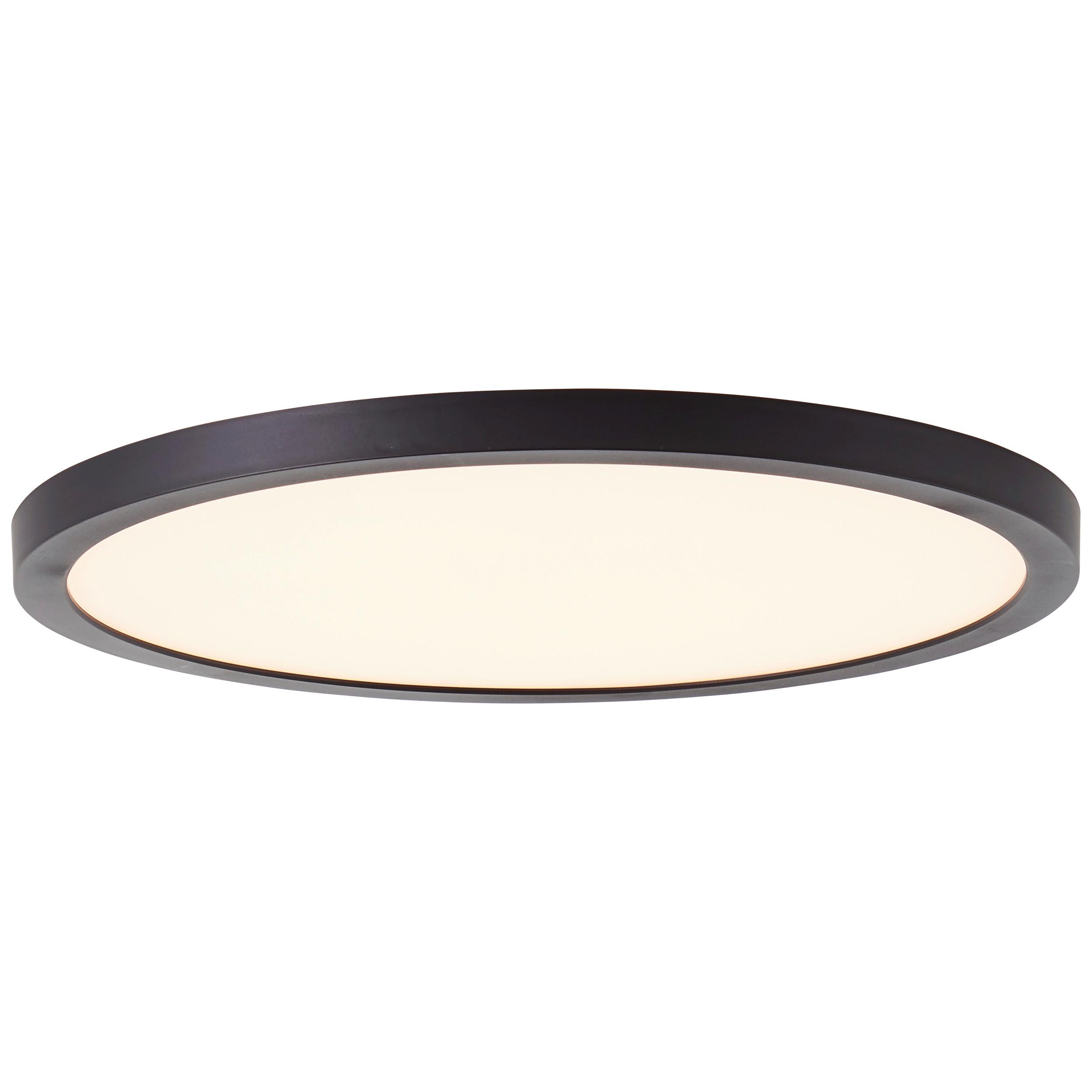 Led-paneel Hk19478s76 Tuco - Schwarz/Weiß, Basics, Kunststoff (25/2,1cm) - Brilliant