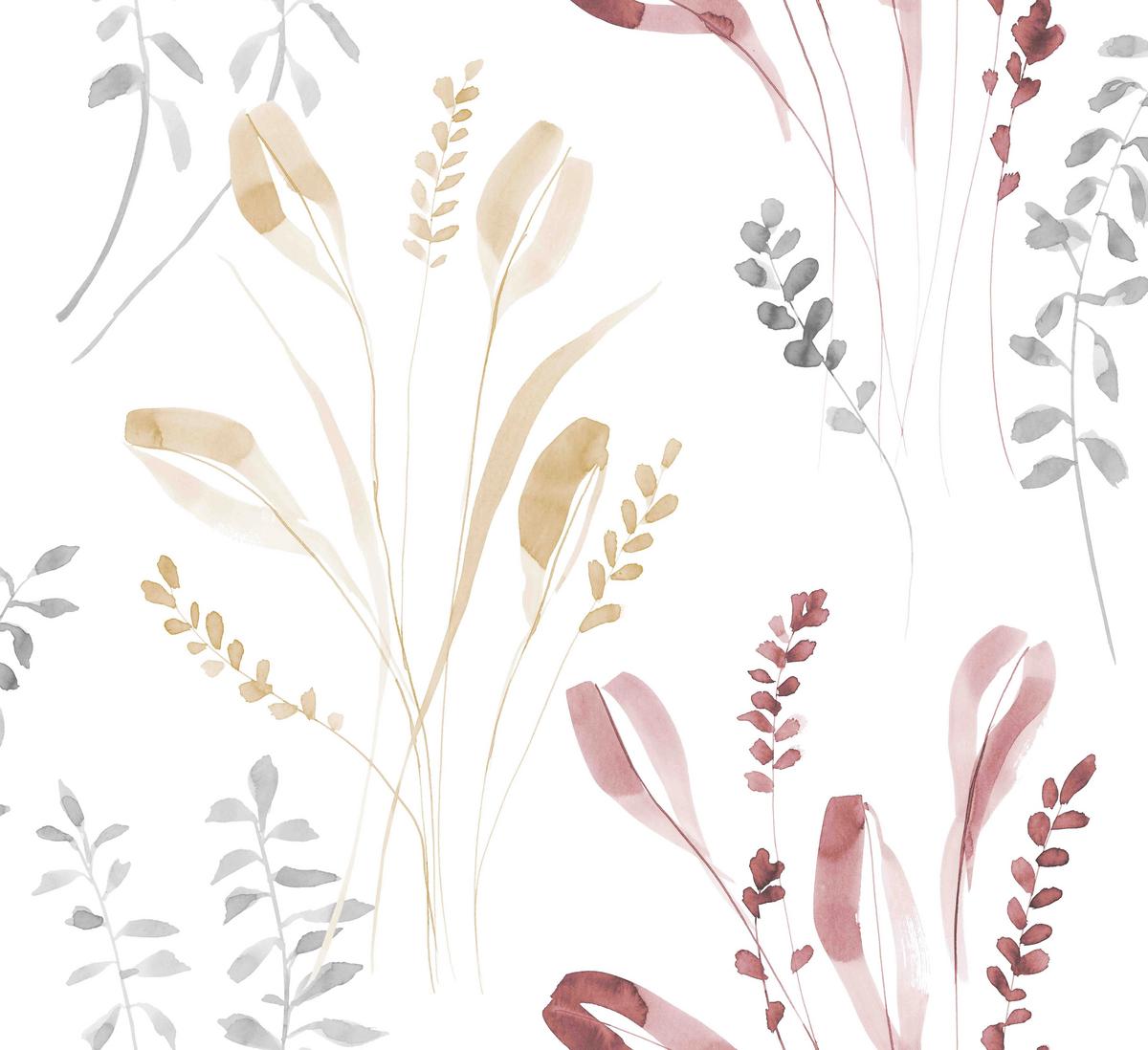 Készfüggöny Kb. 140/245cm - rózsaszín, Romantik / Landhaus, textil (140/245cm) - James Wood