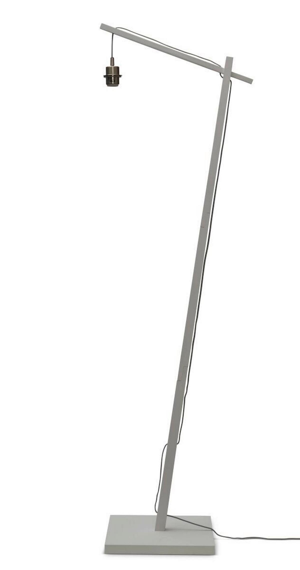 Stehleuchte Hokkaido/F/Ad/W/38/N - Naturfarben/Weiß, Trend (176/36/63cm) - Good & Mojo