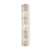 Wandleuchte Facet - Transparent/Goldfarben, Trend, Glas/Metall (13/10/75,2cm) - MAYTONI