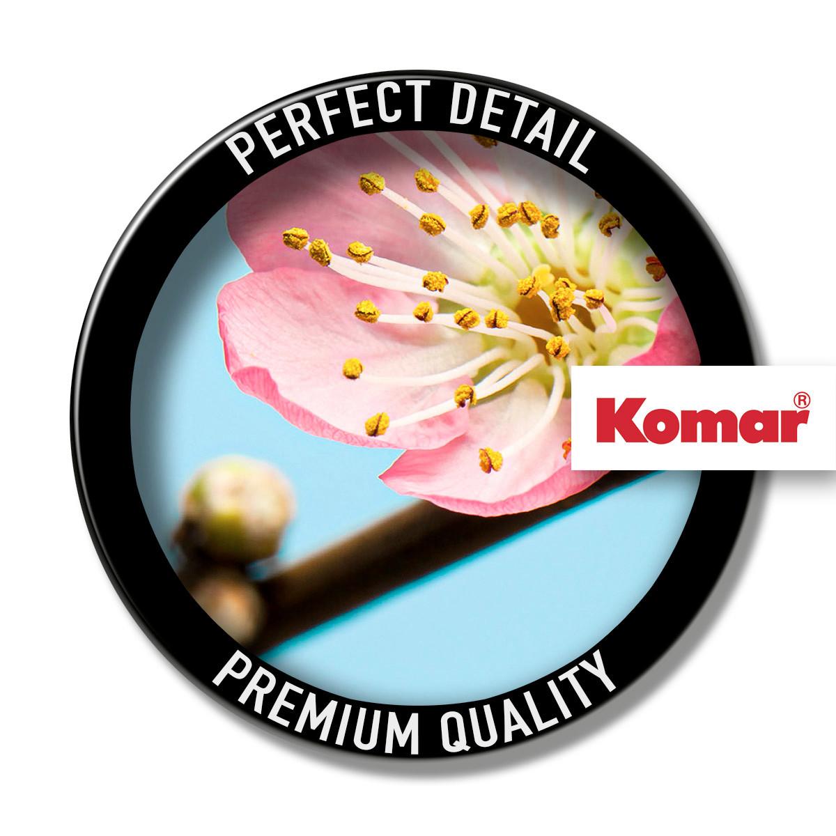 Vliestapete Peach Blossom - Braun, Basics (150/250cm) - Komar