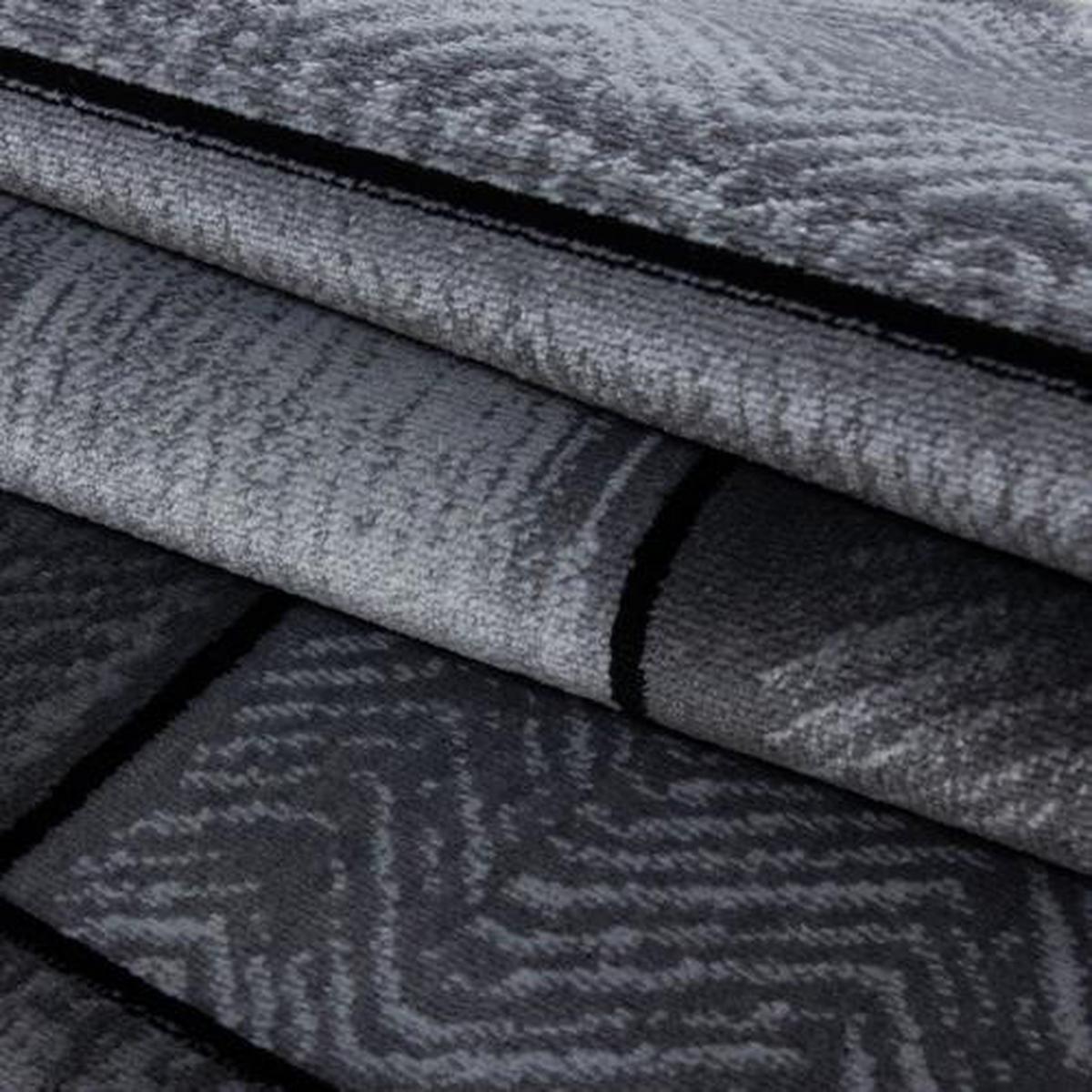 Teppich Läufer Anthrazit Plus 80x300 cm - Anthrazit, Trend, Textil (80/300cm) - Novel