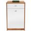 Komoda 4-you New Yuk02 - farby dubu/biela, Moderný, kompozitné drevo (50/85,4/34,6cm) Komoda 4-you New Yuk02 - farby dubu/biela, Moderný, kompozitné drevo (50/85,4/34,6cm)