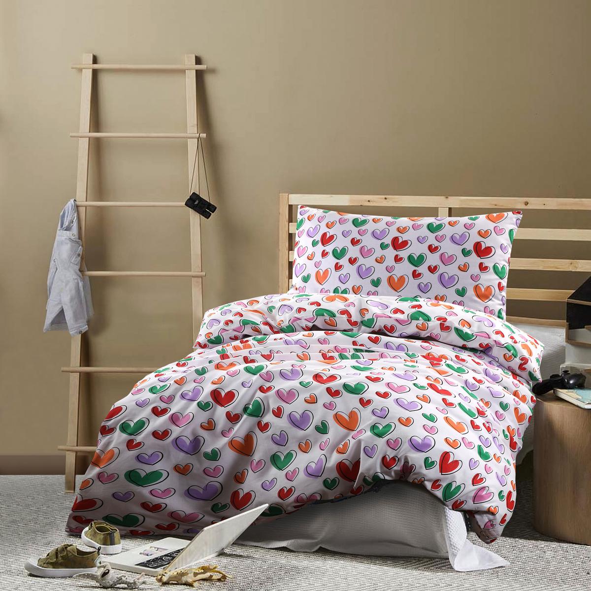 Ágyneműhuzat-garnitúra Felice - pink/piros, Modern, textil - Luca Bessoni
