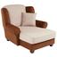 Sessel Living - Dunkelgrau/Weiß, ROMANTIK / LANDHAUS, Holz/Textil (120/98/138cm) Sessel Living - Dunkelgrau/Weiß, ROMANTIK / LANDHAUS, Holz/Textil (120/98/138cm)