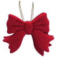 Závesná dekorácia BOWIE - červená, Konventionell, textil (14/11/0,5cm) - Mömax
