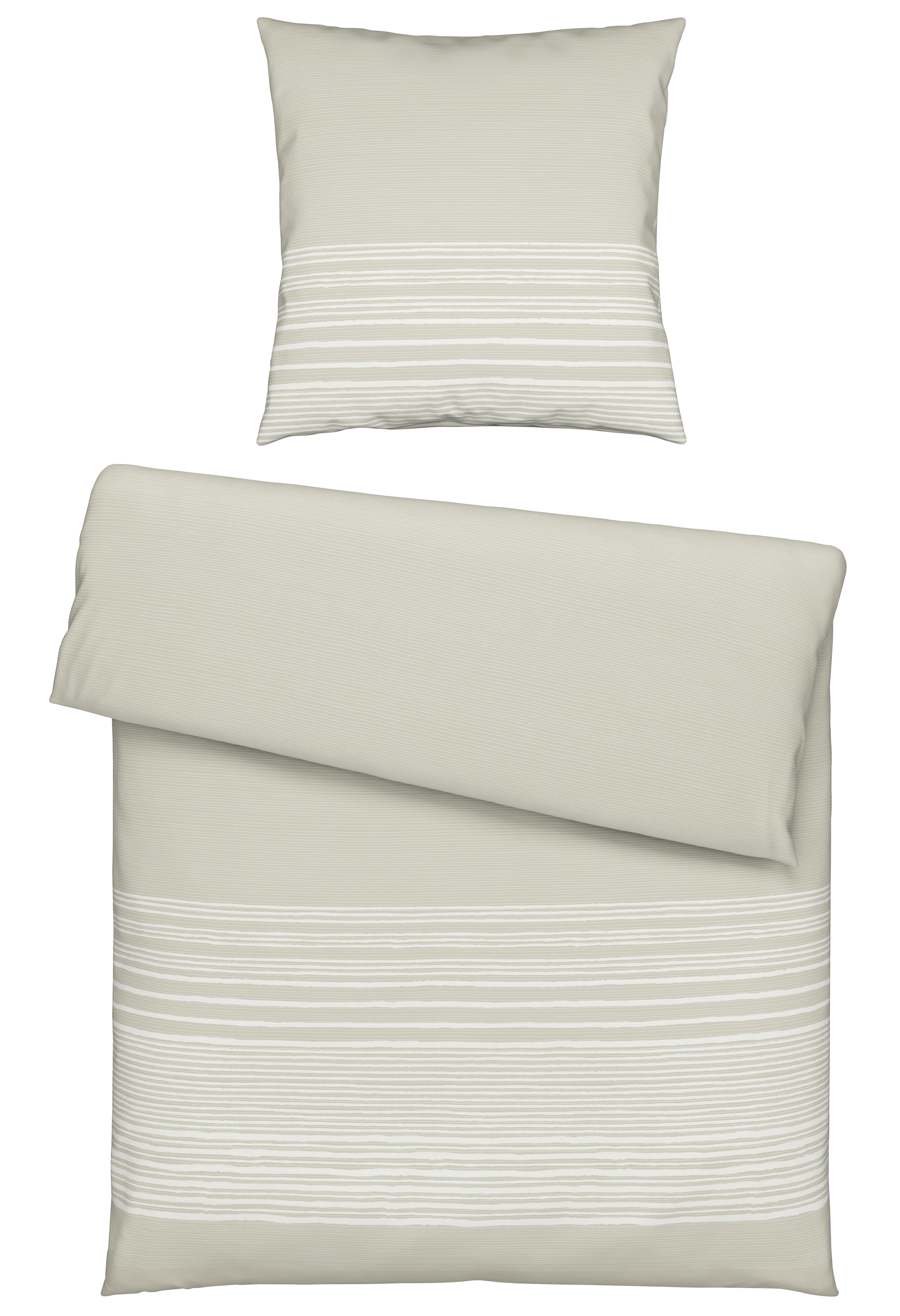 POVLEČENÍ ALESSIO - šedá, Konvenční, textil (135/200cm) - Modern Living