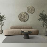 TKANÝ KOBEREC Susi 1, 150/220cm, sivá - sivá, Konventionell, textil (150/220cm) - Mömax