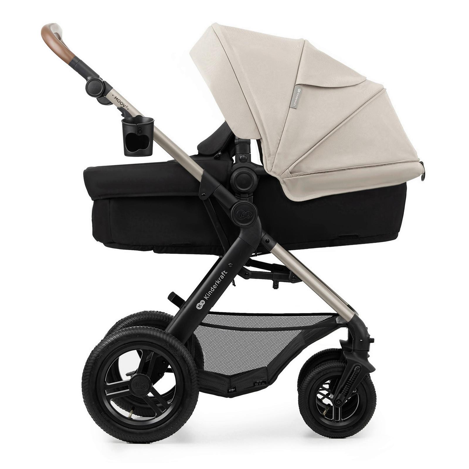 Kinderwagenset schwarz/grau 7 tlg.