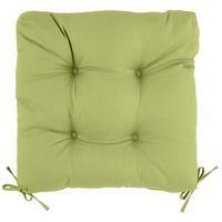 Sedací polštář Elli, ca 40/40/7cm, zelená - zelená, Konvenční, textil (40/40/7cm) - Mömax