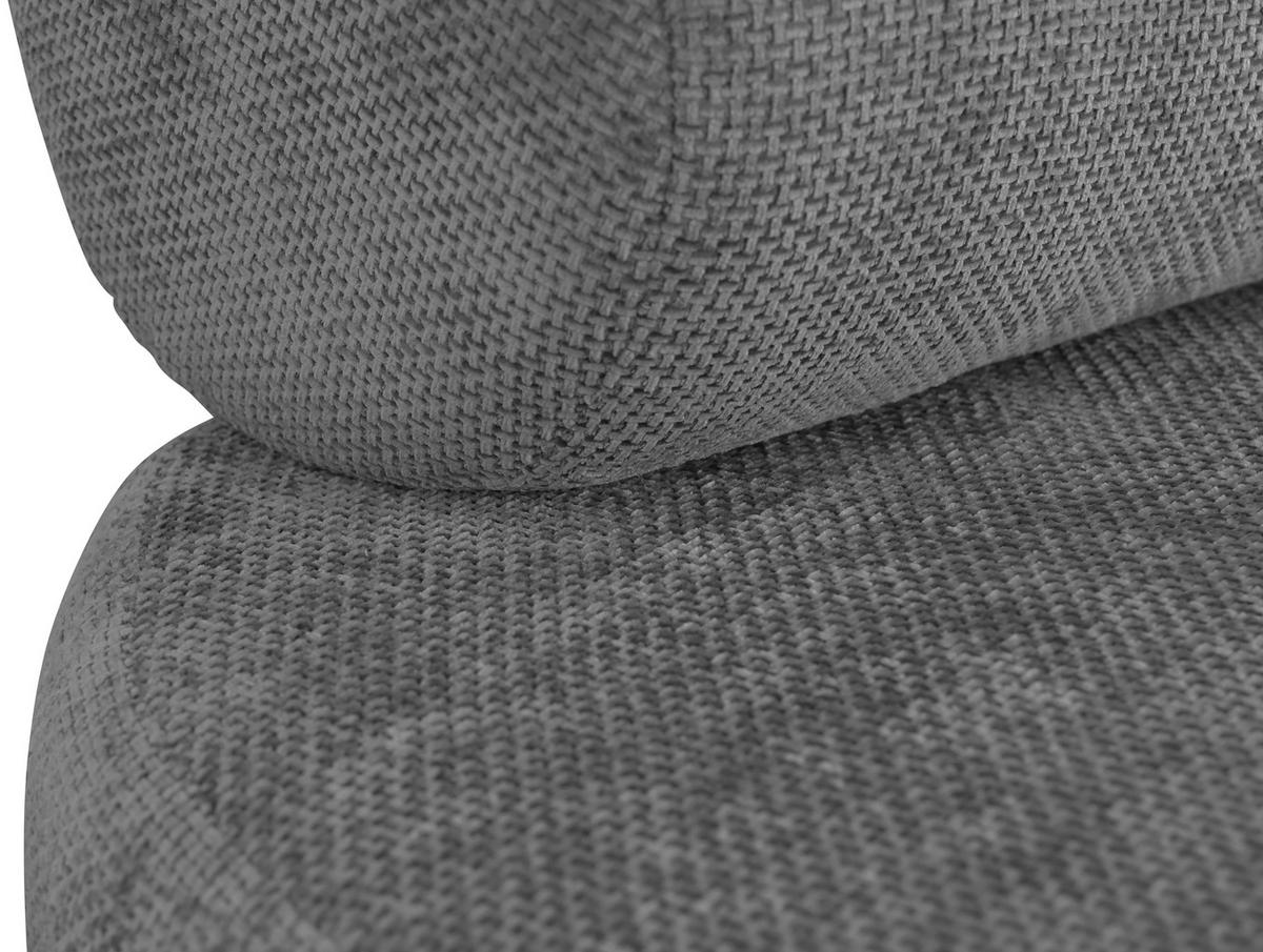 Relaxsessel Moss Dunkelgrau B: 88 Cm - Dunkelgrau/Schwarz, Basics, Textil (88/70/88cm) - Livetastic