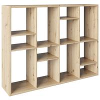 REGAL FORTUNA - Eiche Artisan, Basics, Holzwerkstoff (113/147/34cm) - MID.YOU