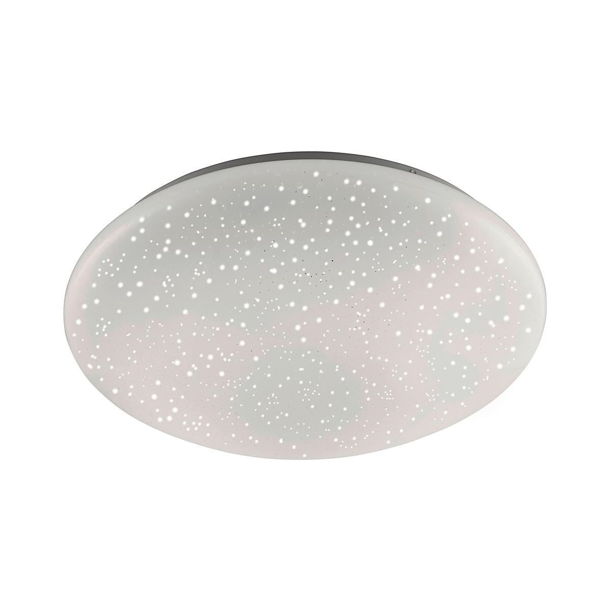 LED-Deckenleuchte Skyler Ø 39 cm mit Farbwechsler und dimmbar - Weiß, Basics, Kunststoff (39/39/12cm)